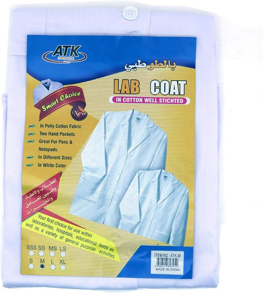 BATA DE LABORATORIO TALLA S - M - L - XL