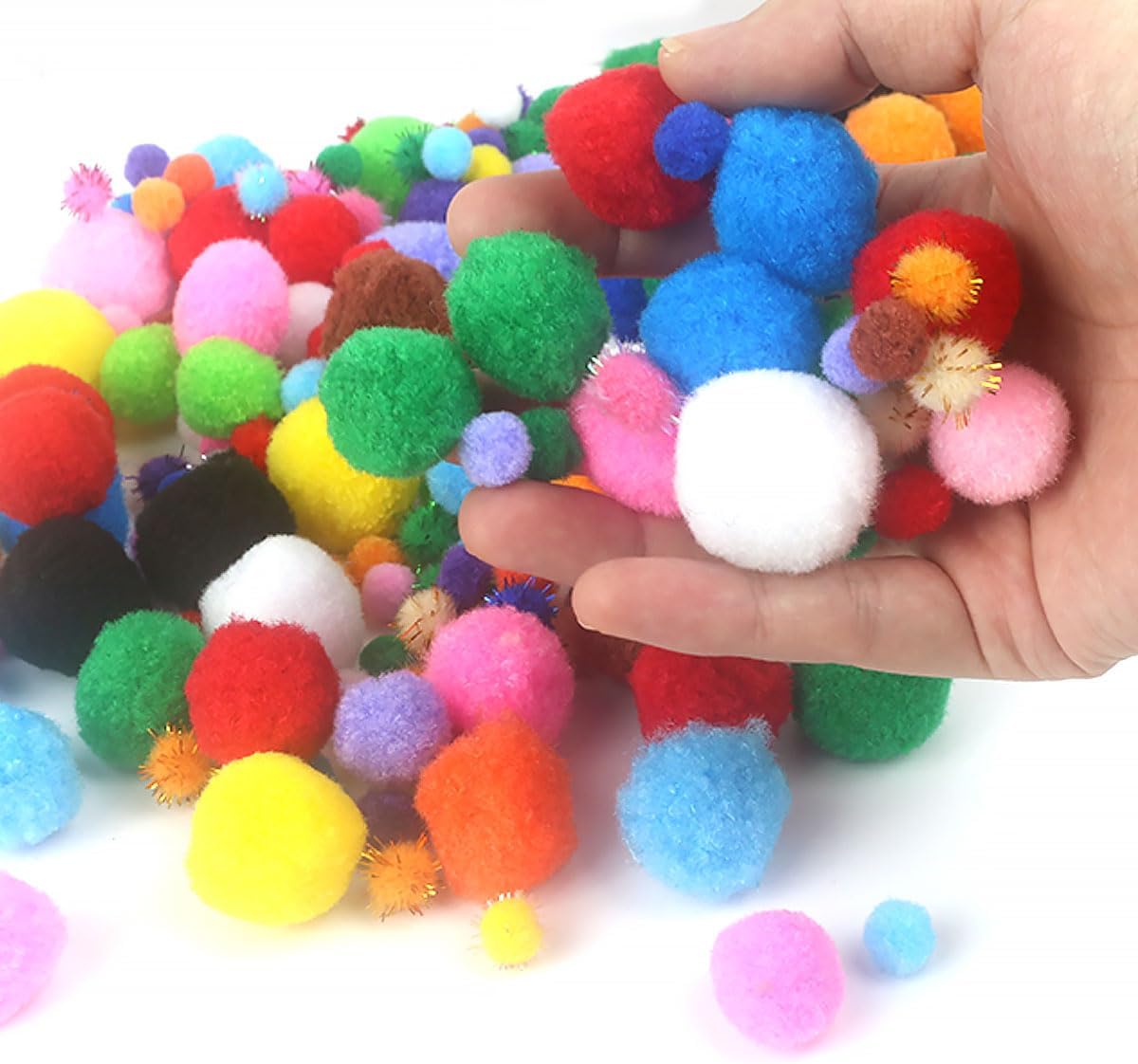 BOLITAS DE COLOR PARA MANUALIDAD