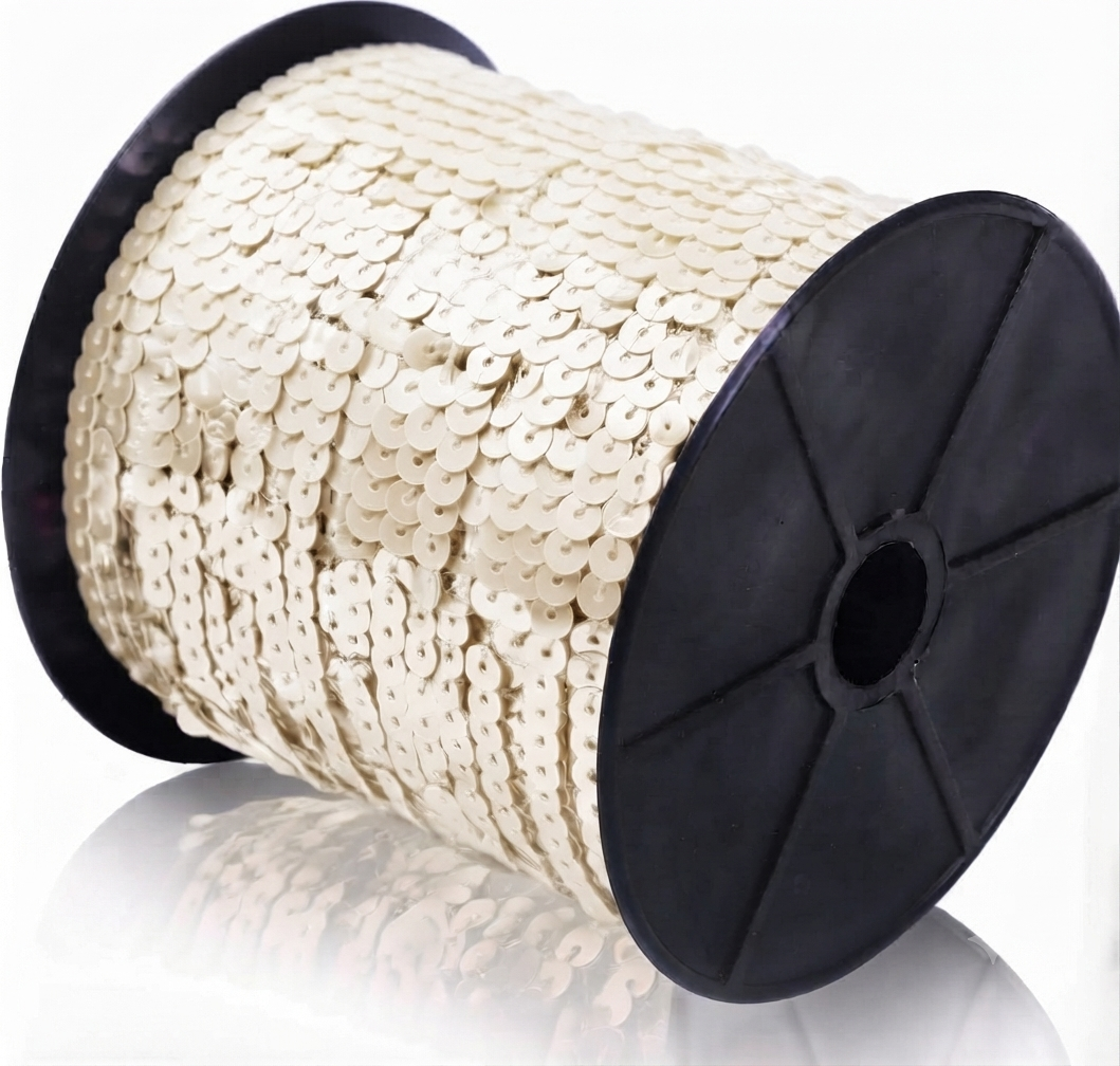 ROLLO DE LENTEJUELAS POR 100 YARDAS