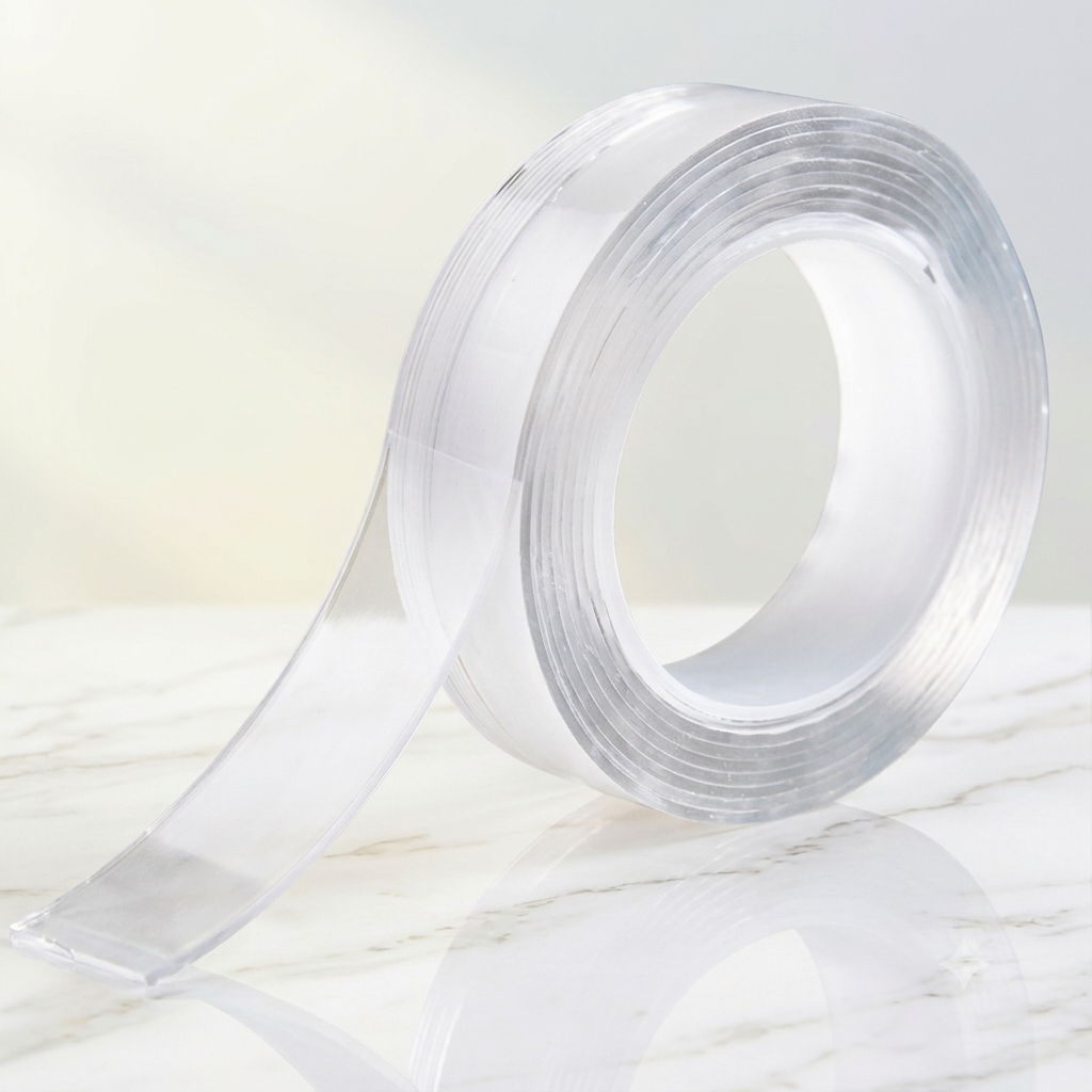 TAPE DOBLE CONTACTO TRANSPARENTE