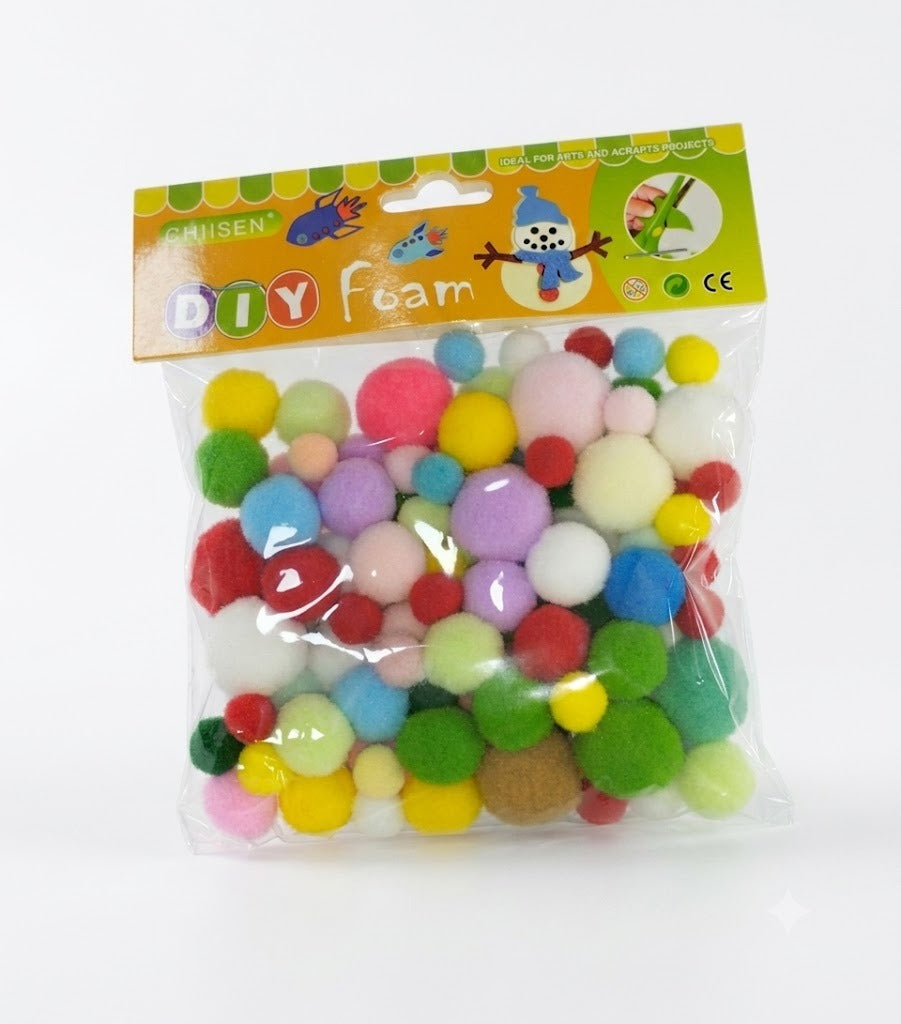BOLITAS DE COLOR PARA MANUALIDAD